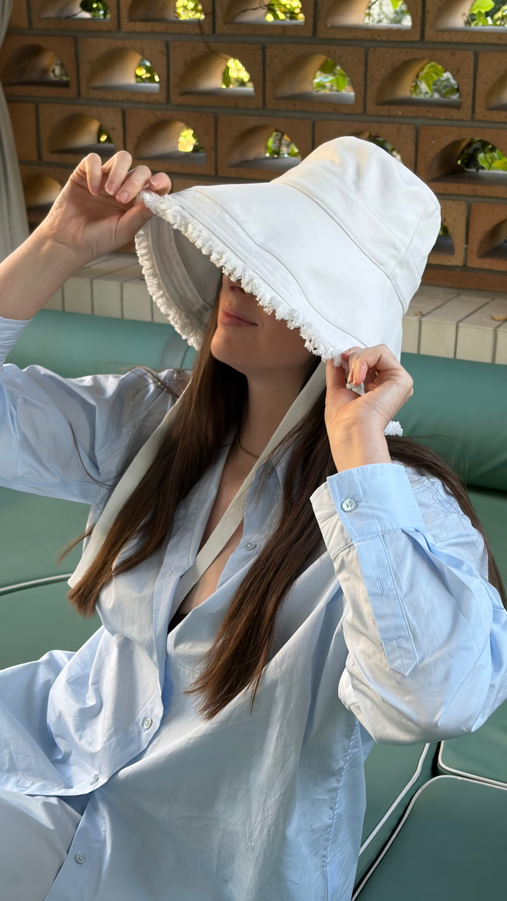 PRE-ORDER - CLOLU Wide-Brim Sun Hat